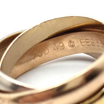 Cartier - Bague - 18 carats Or jaune - Trinité, Bijoux, Sacs & Beauté, Bagues