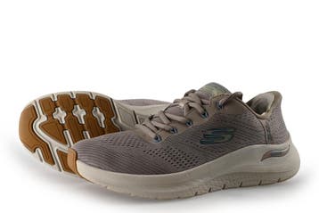 Skechers Instappers in maat 45 Bruin, Kleding | Heren, Schoenen, Bruin, Verzenden, Overige typen, Skechers