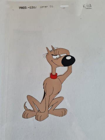 Morris - 1 Cellule d’animation originale - Lucky Luke - 1983