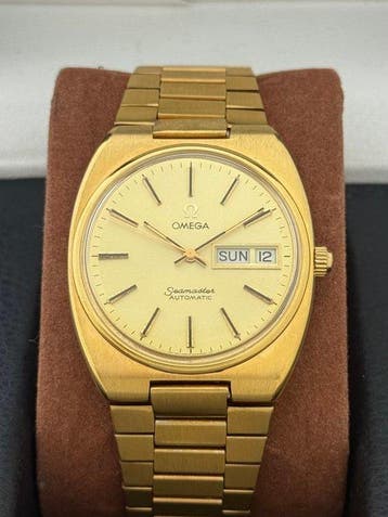 Omega - Zonder minimumprijs - Automatic Seamaster Day-Date, Handtassen en Accessoires, Nieuw