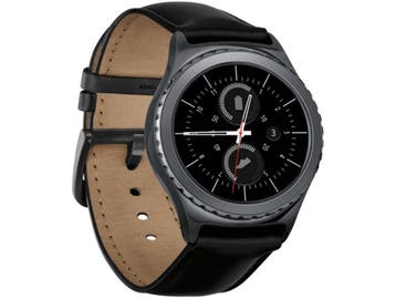 Samsung Gear S2 Classic SM-R732 - Smartwatch - Tizen - Zwart, Handtassen en Accessoires, Smartwatches, Verzenden, Nieuw, Samsung