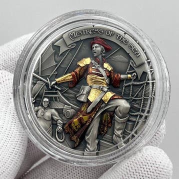 Niue. 5 Dollars 2024 – Mistress of the Sea – 2 oz Silver