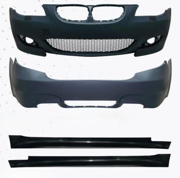 BMW E60 03-10 bodykit M5-stijl 4-uitlaat + sideskirts