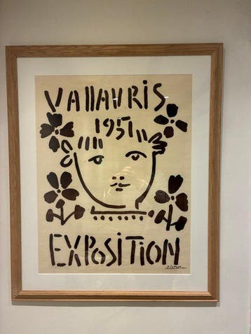 Pablo Picasso (1881-1973) - Vallauris Exposition 1951, Antiquités & Art
