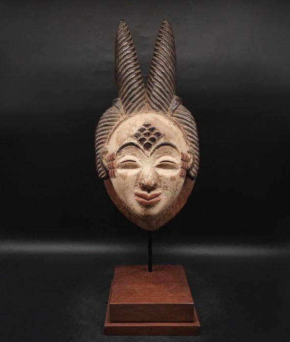 Subliem - masker - Punu - Gabon (Zonder minimumprijs), Antiquités & Art, Art | Art non-occidental