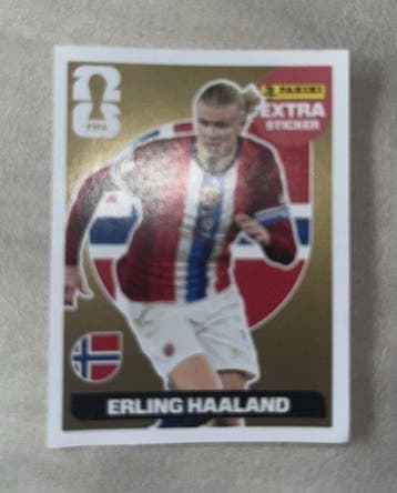 2026 Panini FIFA World Cup 2026 Gold Erling Haaland, Nieuw