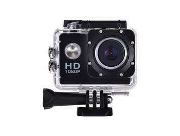 Veiling - Mini Action Camera 1080P Waterdicht Zwart, Nieuw