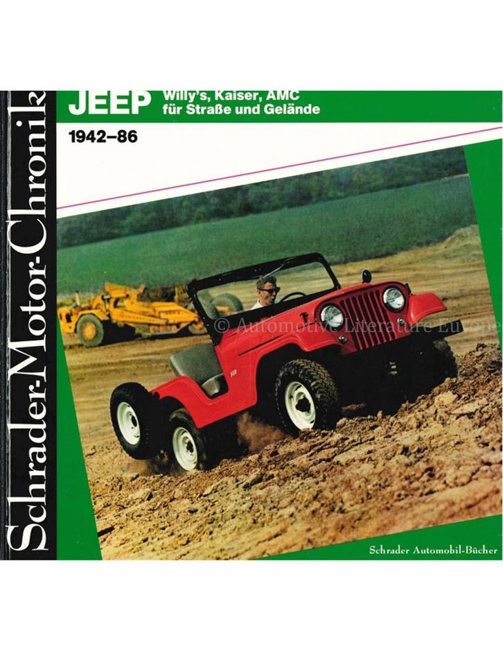 JEEP WILLYS, KAISER, AMC FÜR STRAßE UND GELÄNDE 1942-86,, Boeken, Auto's | Boeken