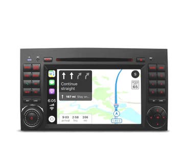 Autoradio Android 9 Type Oem Gps 7  Pour Mercedes Usb Gps Mu, Autos : Divers, Navigation de voiture, Verzenden