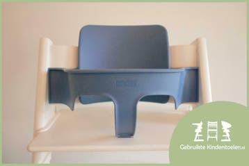 D'OCCASION/GEBRUIKT: Stokke Tripp Trapp babyset, Verzenden, Zo goed als nieuw, Meegroeistoel, Stoelverkleiner