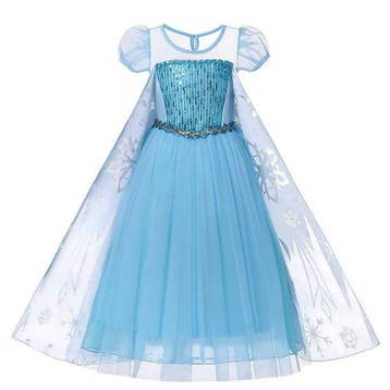 Prinsessenjurk - Elsa ijsprinses jurk - Kleedje, Verzenden, Nieuw