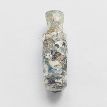 kleine Aziatische Romeins iriserend glas XL Parfumzalf Fles