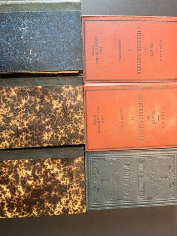 Samuel Cooper; A. Trousseau; H. Pidoux; P. Tillaux; P.
