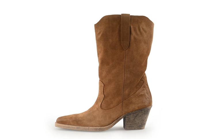 Bronx Cowboy laarzen in maat 39 Cognac, Kleding | Dames, Schoenen, Overige kleuren, Zo goed als nieuw, Verzenden