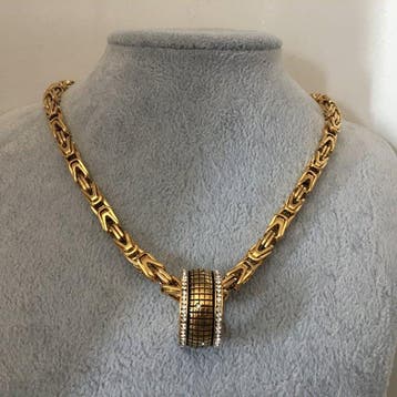 AJS Memento Mori Time Band & Royal Weave Chain