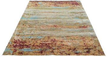 Designer tapijt met zijde - Vloerkleed - 376 cm - 277 cm, Huis en Inrichting, Nieuw