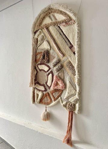 Atelier Taftique Portico III - Wandtapijt - 150 cm - 77 cm
