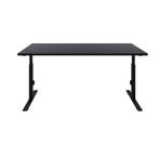 Verstelbaar bureau in hoogte - Zwart Bureaublad - Aanbieding, Verzenden, In hoogte verstelbaar, Nieuw