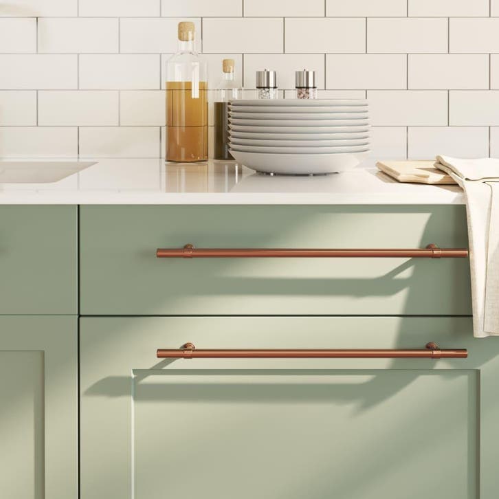 vidaXL Handvatten 20 st 320 mm roestvrij staal bronskleurig, Doe-het-zelf en Bouw, Hang- en Sluitwerk, Nieuw, Verzenden