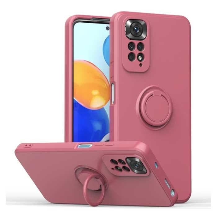 Xiaomi Mi 12 Pro Hoesje met Ring Kickstand en Magneet -, Telecommunicatie, Mobiele telefoons | Hoesjes en Screenprotectors | Overige merken