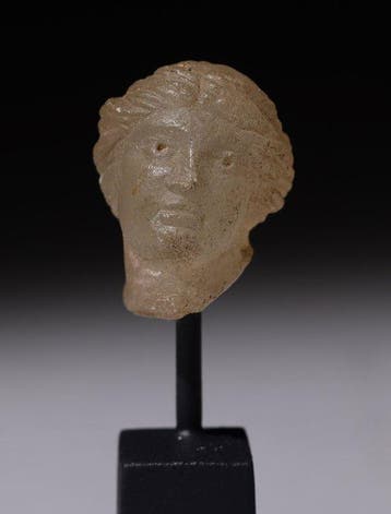 Oud-Romeins Hoofd van Venus van rotskwarts - 2.2 cm