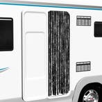 vidaXL Vliegengordijn 56x185 cm chenille antraciet, Verzenden