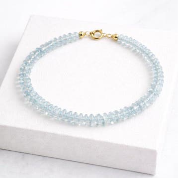 Aigue-marine - autre - Bracelet