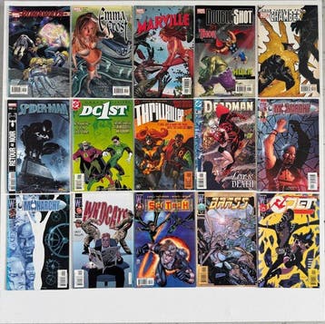 Thor, Spider-Man, Green Lantern, The Flash, Batman, Ghost, Livres