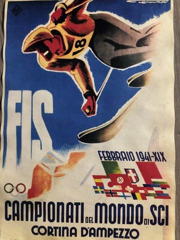 Franz Lenhart - Campionati del Mondo di Sci Cortina