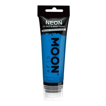Moon Glow Neon UV Face Paint with Sponge Applicator Intense, Verzenden, Nieuw