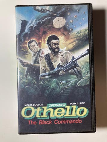 OTHELLO THE BLACK COMMANDO (EX RENTAL) (VHS), Gebruikt