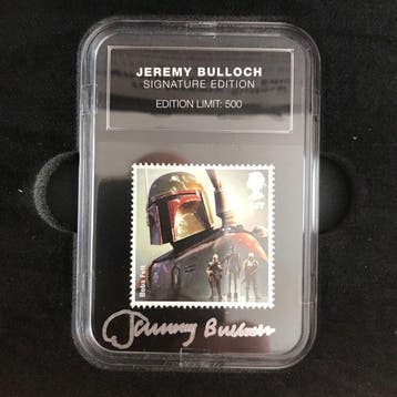 Star Wars - Jeremy Bulloch - Signed Stamp - Number 201 of, Collections