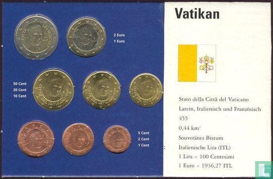Vaticaan 2 euro 2007, Timbres & Monnaies, Monnaies | Europe | Monnaies euro, Envoi