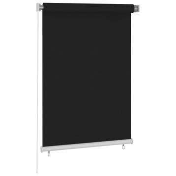 vidaXL Rolgordijn voor buiten 105(B)x140(H) cm zwart, Verzenden