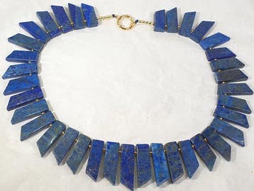 Natuurlijke lapis lazuli uit Afghanistan - Vrede, kalmte en