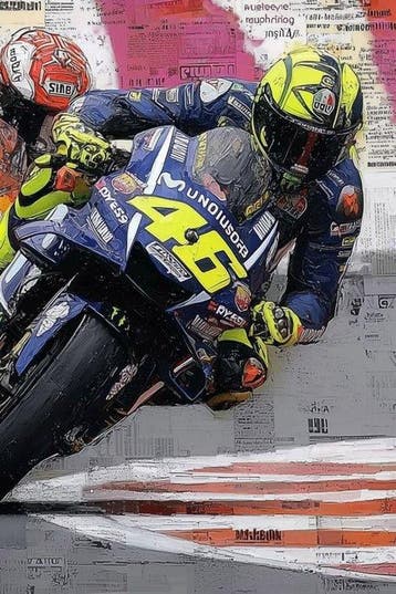 IPR Graph - Duelo en la pista. Marquez y Ros en Moto GP. M, Verzamelen, Nieuw