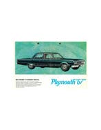 1967 PLYMOUTH BELVEDERE II / VALIANT SIGNET BROCHURE NEDER.., Ophalen of Verzenden, Nieuw
