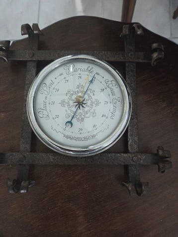 Barometer - Glas, IJzer