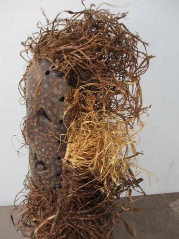 Masque Ndaaka Ituri - République démocratique du Congo (Sans