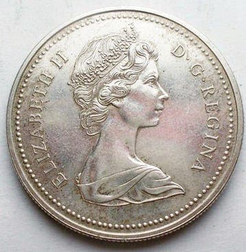 Canada. Elizabeth II. Dollar 1973 (Zonder minimumprijs), Timbres & Monnaies, Monnaies | Europe | Monnaies non-euro