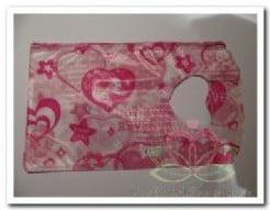Cadeauzakje giftbag Pink Love You Forever ca. 50 stuks, Nieuw