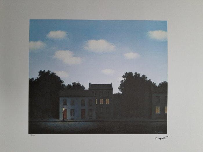 René Magritte (1898-1967), after - LEmpire des lumières, Antiek en Kunst, Antiek | Overige Antiek