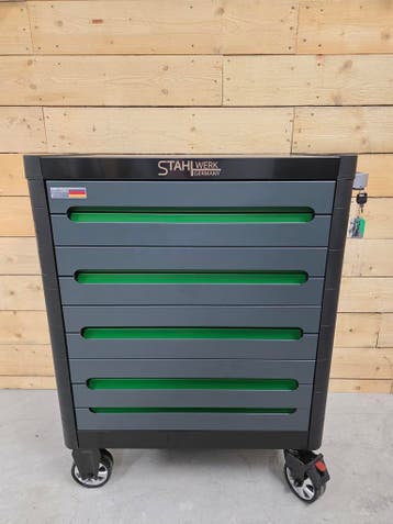 STAHLWERK SW9 Gereedschapswagen ** Nieuw**, Doe-het-zelf en Bouw, Ophalen, Gevuld, Nieuw