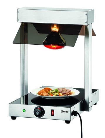 Warmhoudplaat + Infraroodlamp | I1WL400 | 30°C/85°C | 230V, Verzenden, Nieuw in verpakking
