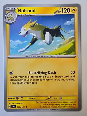 BOLTUND (TEMPORAL FORCES 059/162) (TRADING CARD)