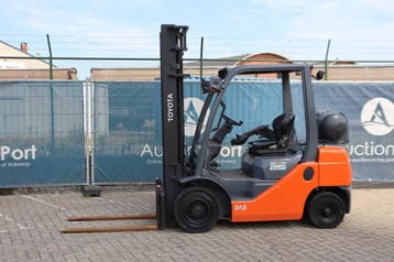 Veiling: Heftruck Toyota 02-2FG25 LPG 2500kg 2017, Ophalen