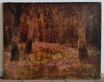 Kézdi Kovács László (1864-1942) - Nel bosco