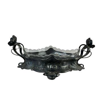 WMF / Geislingen - Jardinière - Tin, Glas