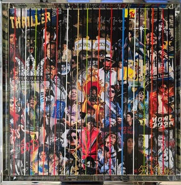 Elmago - King of pop 80 icons (large) luxe, Antiquités & Art