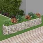 vidaXL Gabion plantenbak verhoogd 330x50x50 cm, Verzenden, Nieuw